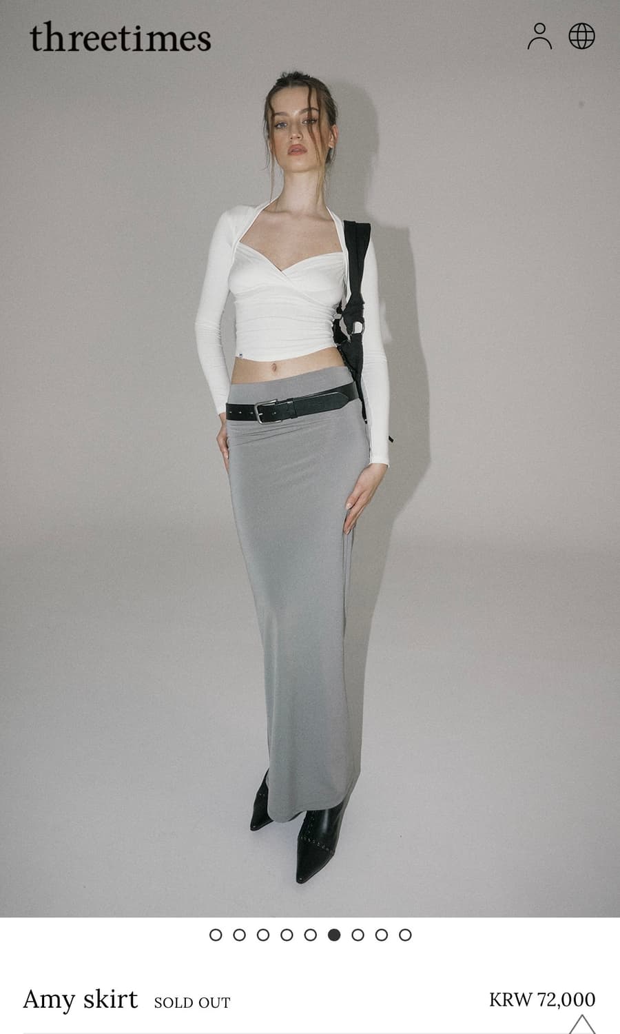 쓰리타임즈 Threertimes Amy skirt 상품이미지1