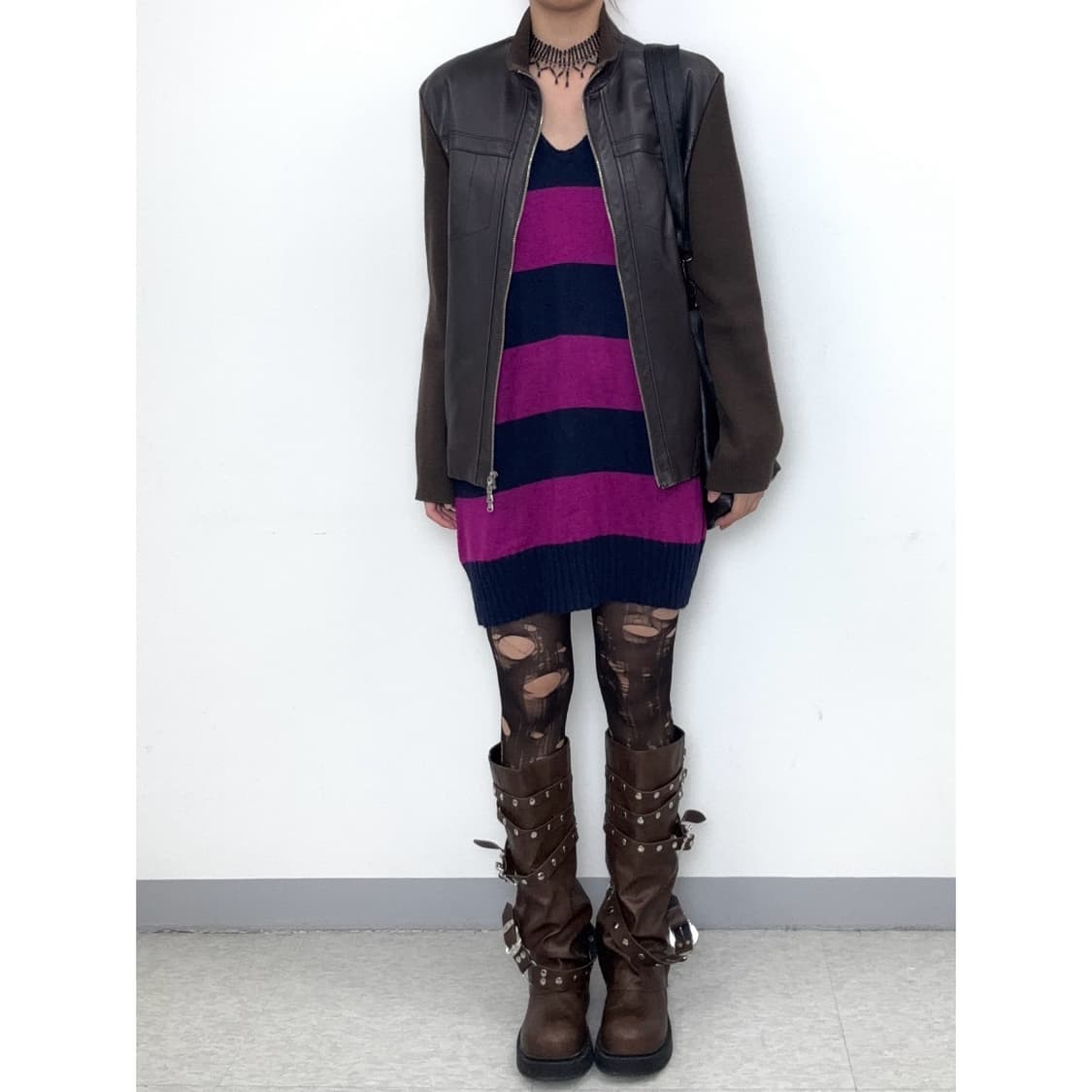 이태리 빈티지 리얼레더 가죽 자켓 상품이미지2