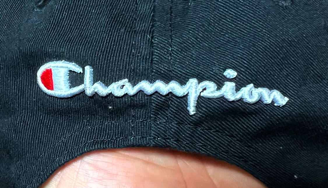 챔피온 클래식 C 로고 블랙 볼캡 캐주얼 모자 프리사이즈 남녀공용 상품이미지3