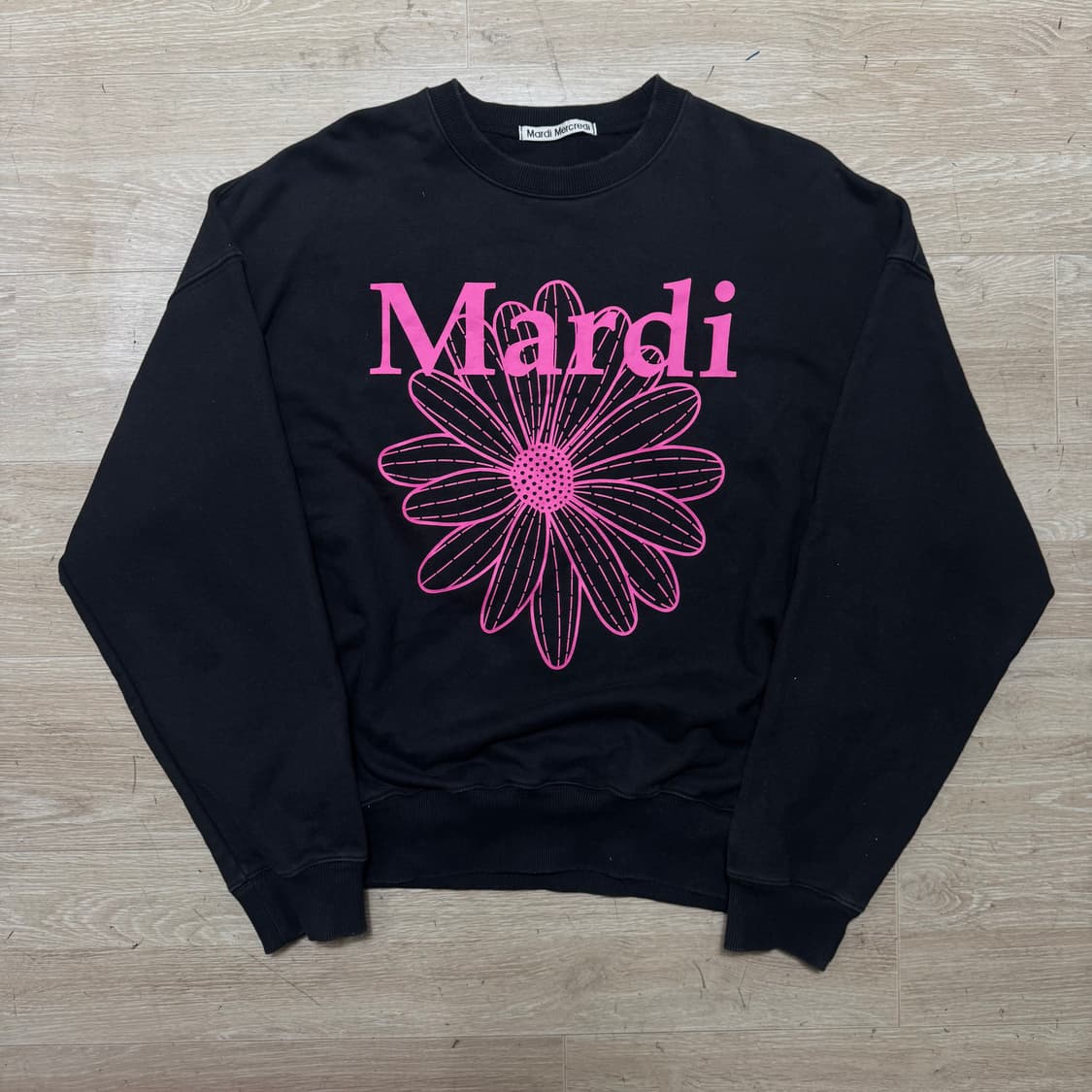 마르디메크르디 플라워 프린팅 맨투맨 상품이미지1