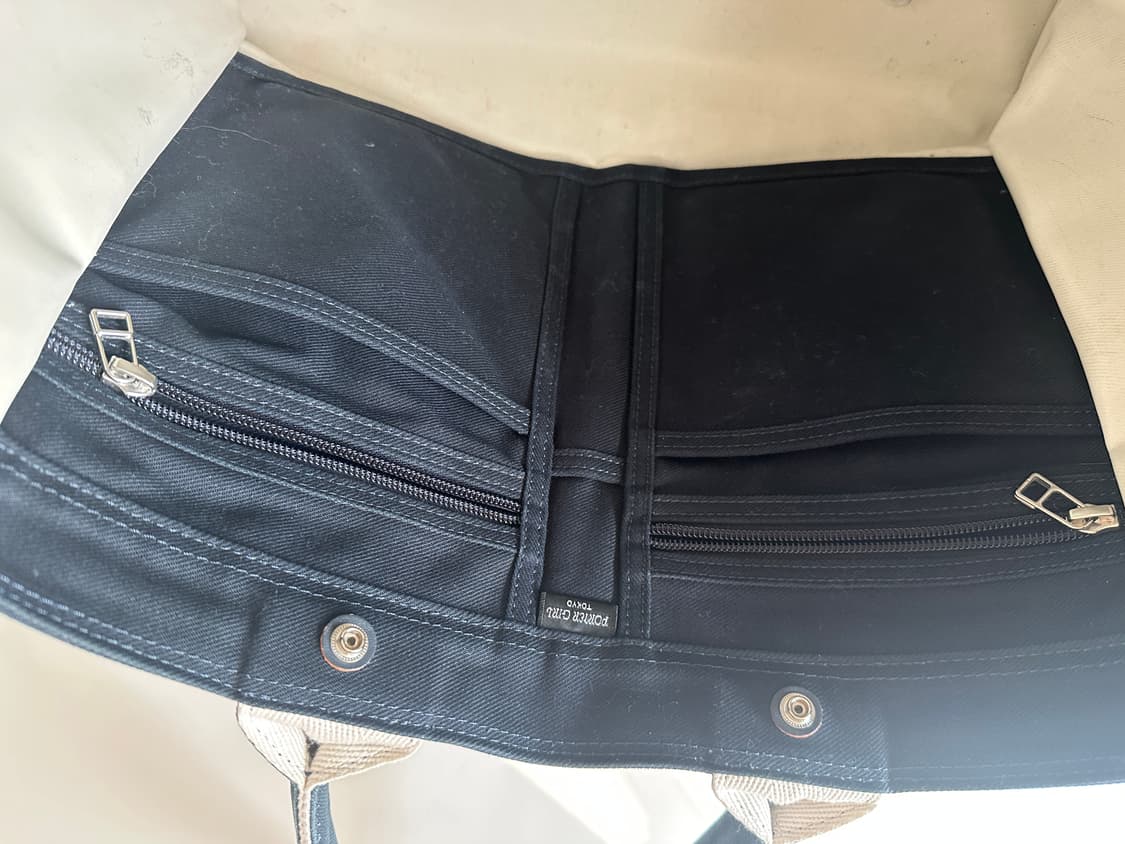 포터 걸 토트백 네이비 큰사이즈 상품이미지3