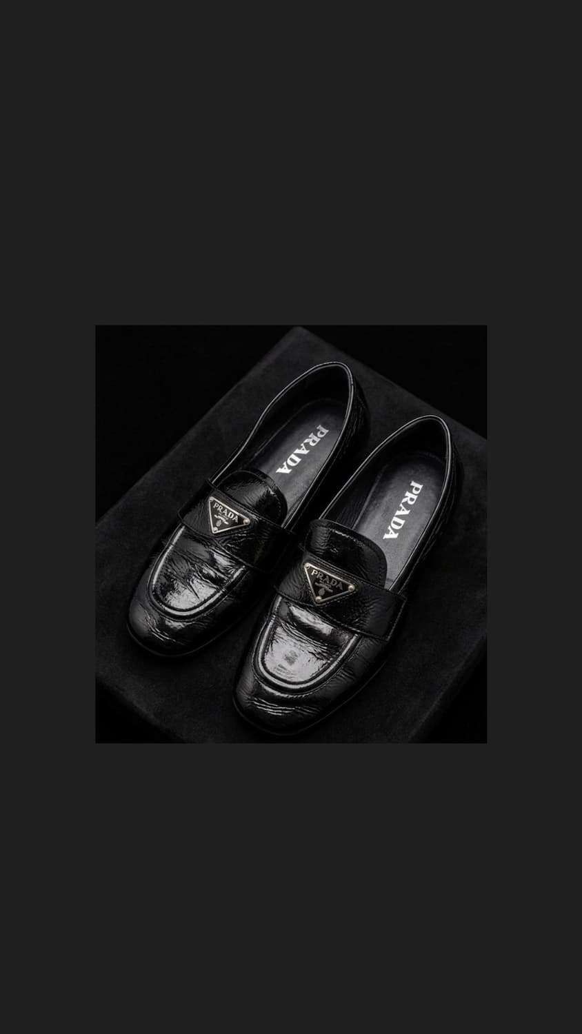 프라다 플랫 애나멜로퍼 240 풀박스 상품이미지1