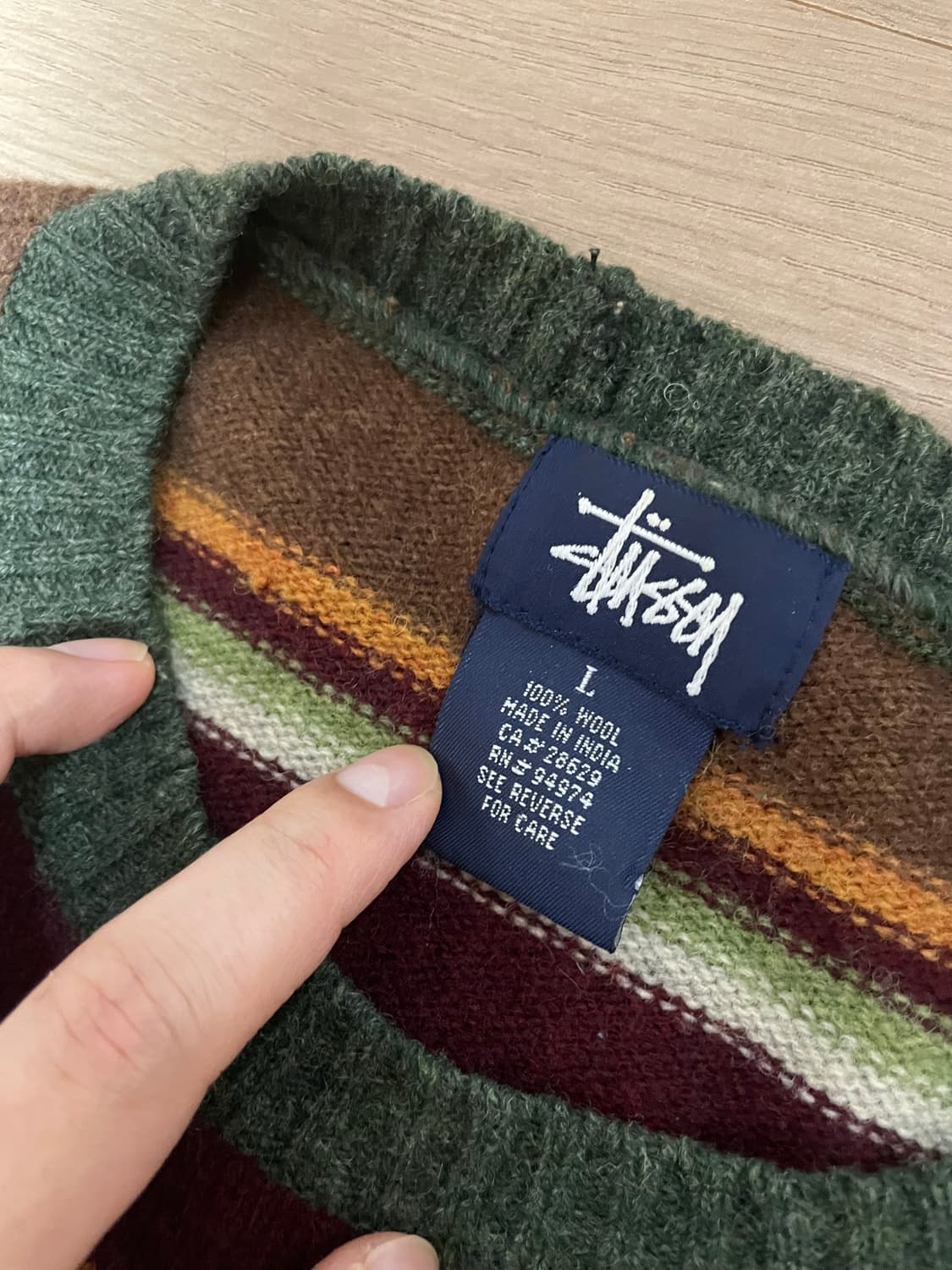 스투시 니트 상품이미지1