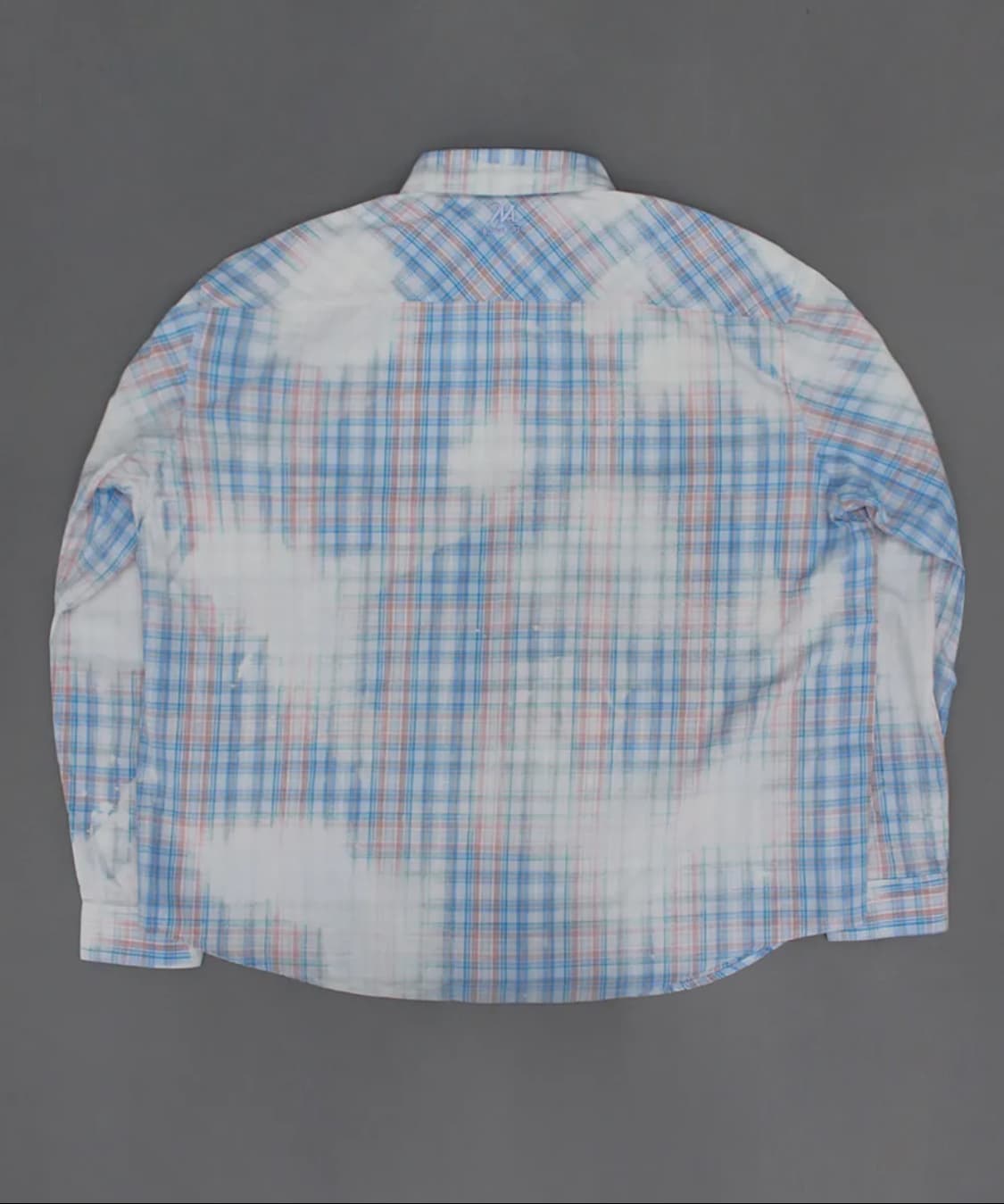 노트르아트스 클라우드 블루 체크 셔츠 L 상품이미지2