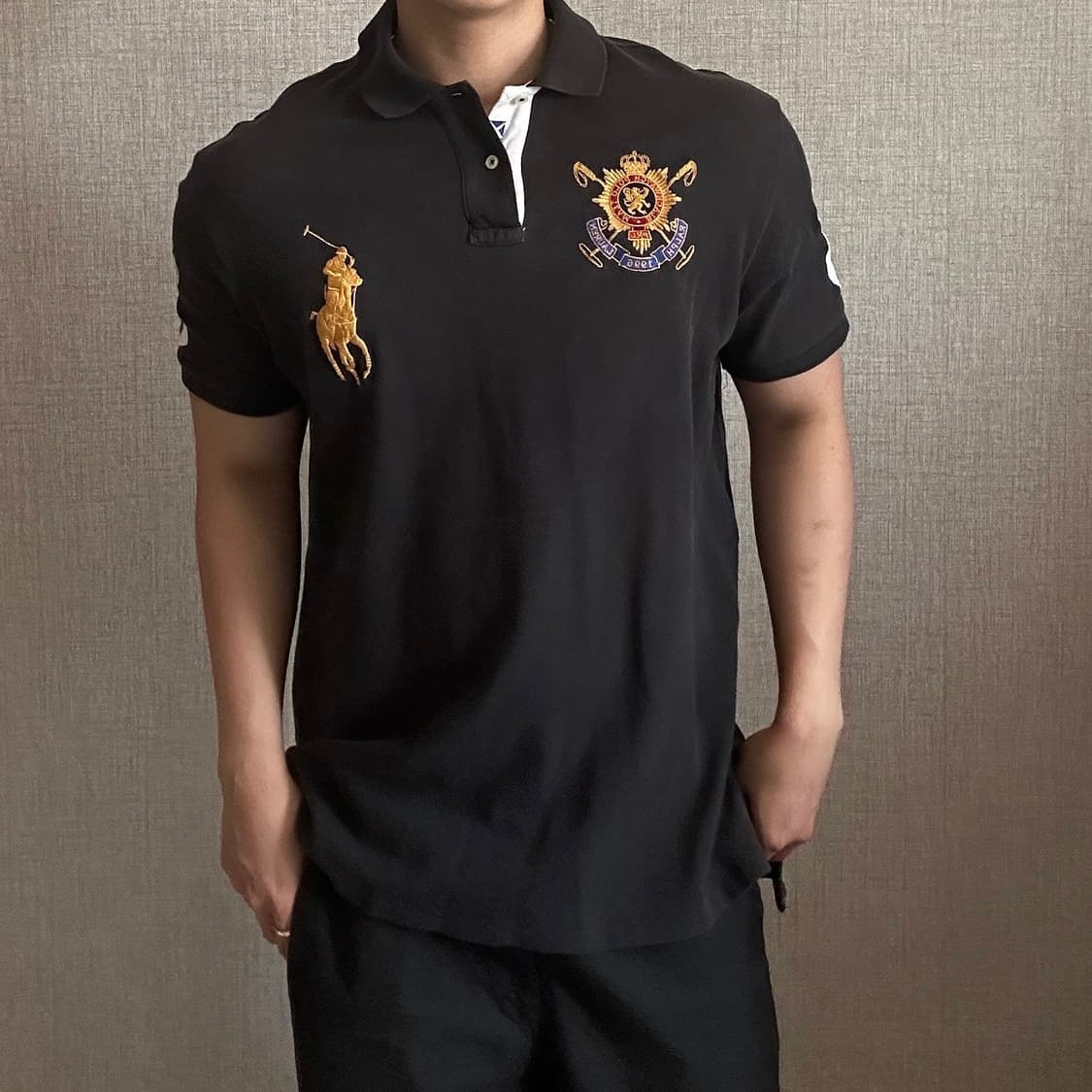 폴로 랄프로렌 빅포니 커스텀 핏 반팔 티셔츠 상품이미지1