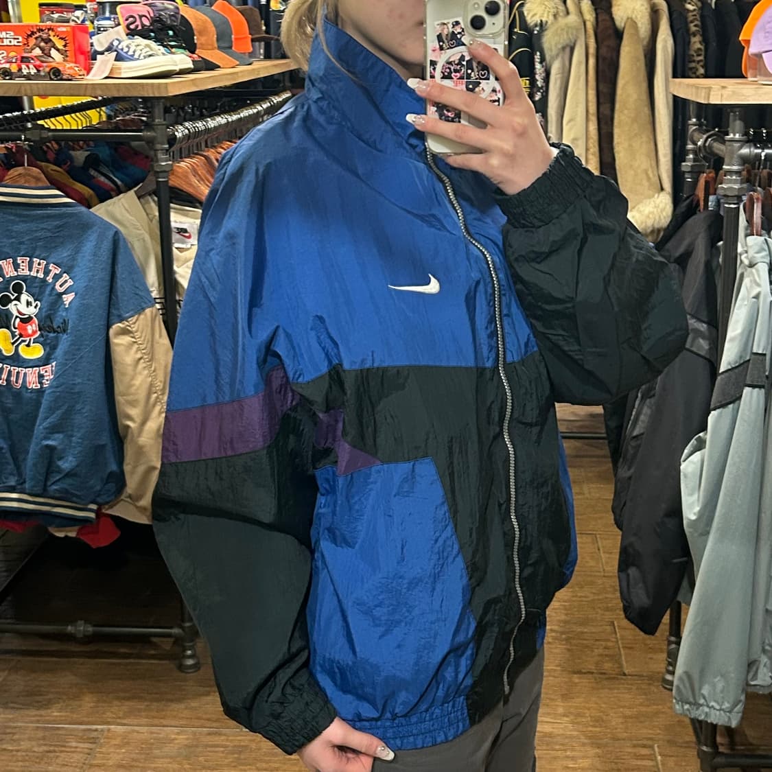 [HI] 나이키 바람막이 블루 상품이미지3
