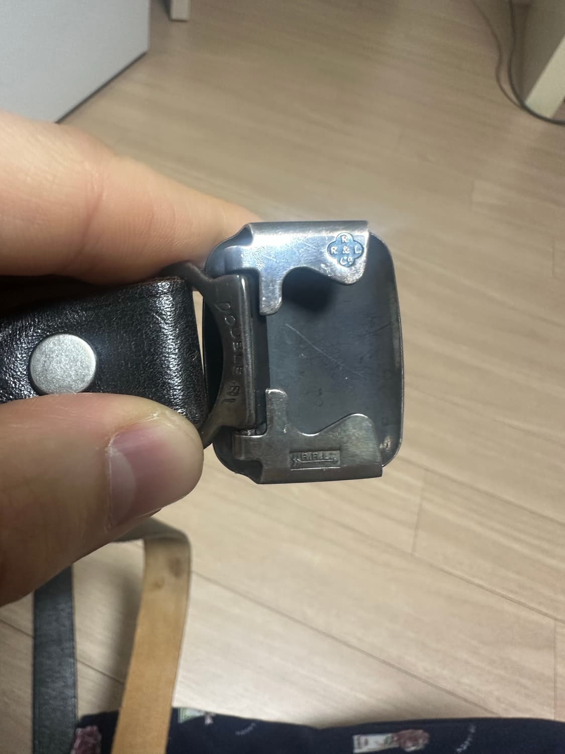 더블알엘 빈센스 벨트 30 블랙 상품이미지2