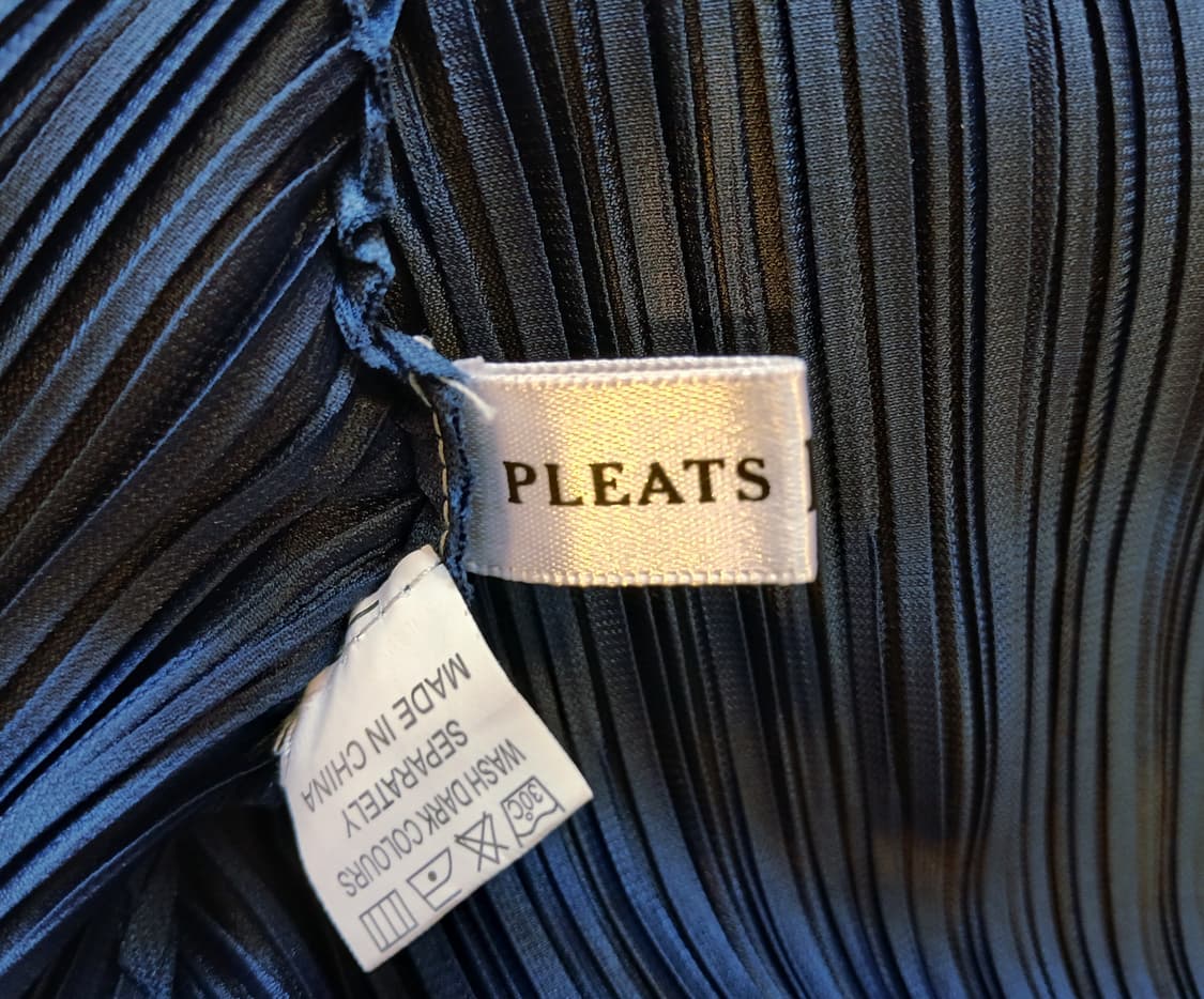 (이태리)PLEATS ITALY 사선 언밸런스 입체 플리츠 원피스 상품이미지5