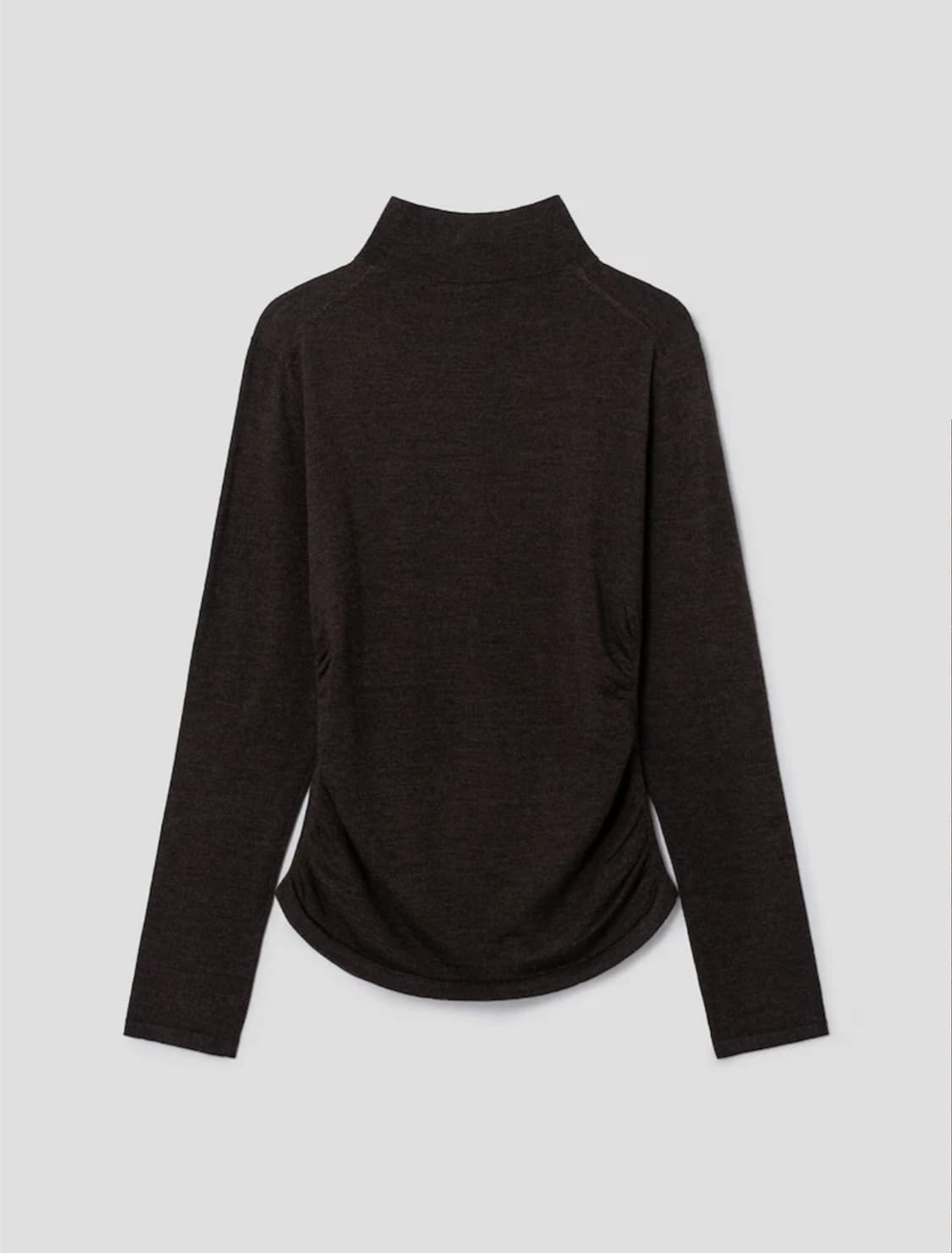 띠어리 리갈울 헨리풀오버니트 / 브라운 상품이미지2