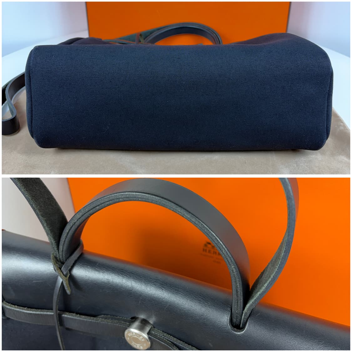 에르메스 에르백31 숄더백 캔버스 블랙 상품이미지8