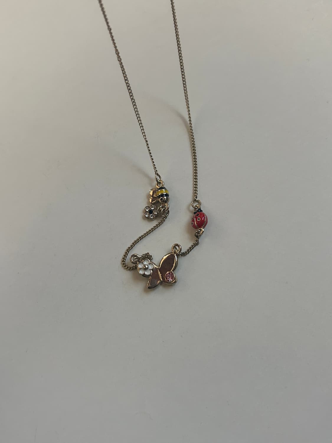 무당벌레 꿀벌 나비 목걸이 상품이미지2