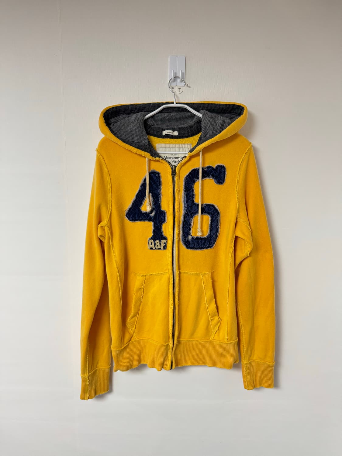 M) 아베크롬비 옐로우 후드집업 상품이미지1