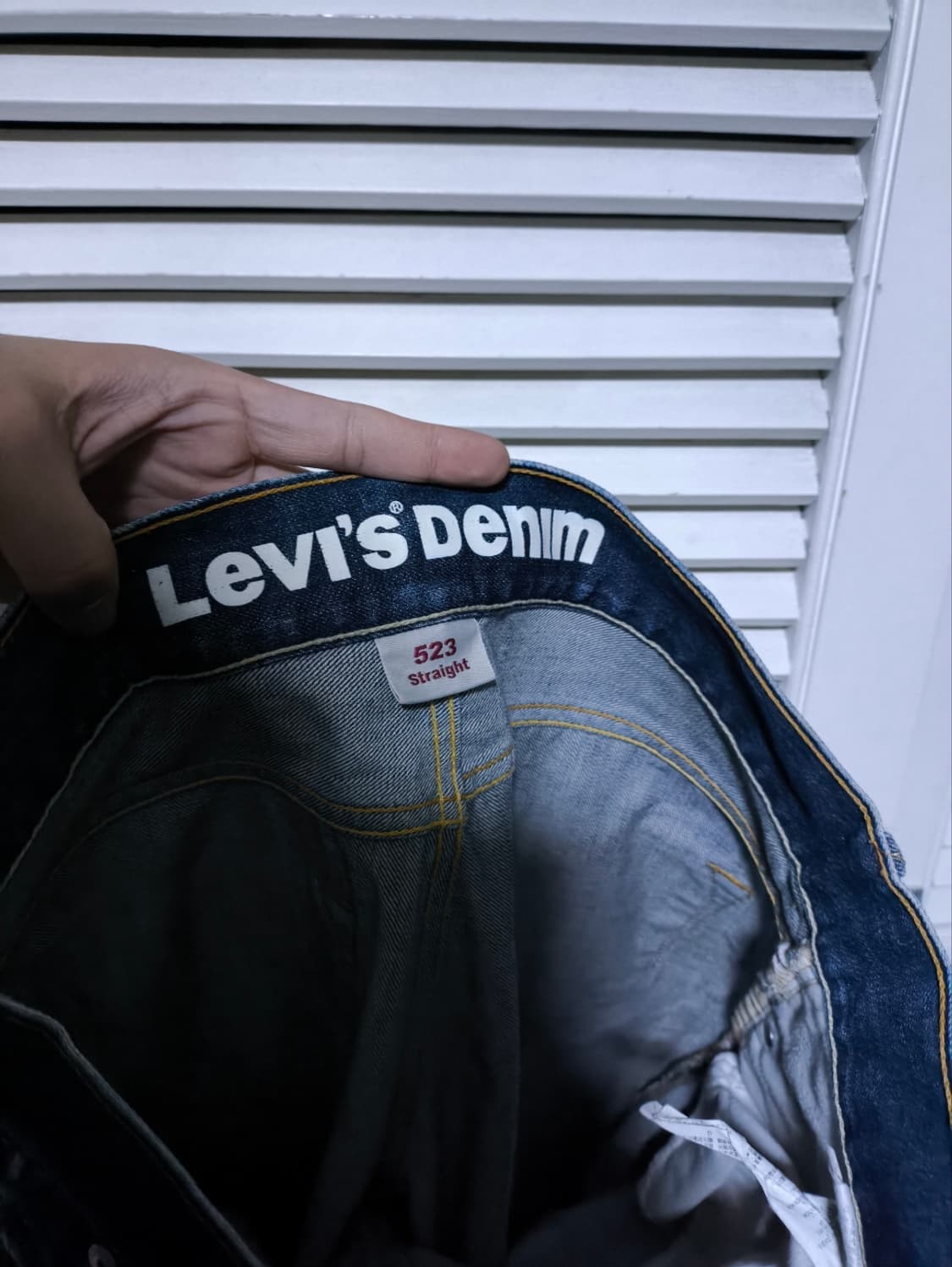 32 리바이스 523 진청 데님 청바지 상품이미지5
