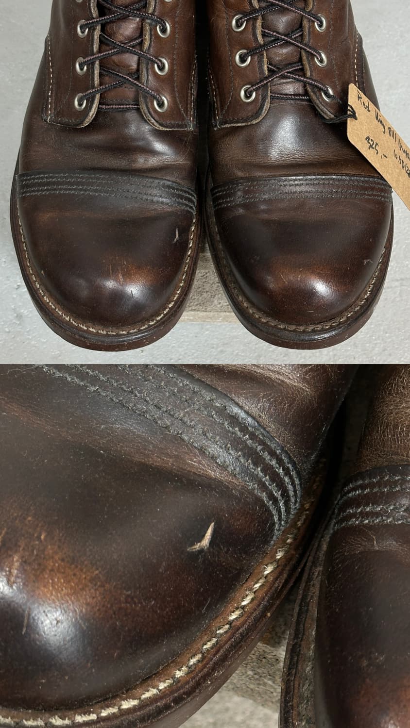 OG USA Made 레드윙 8111 아이언레인저 하드에이징 상품이미지9