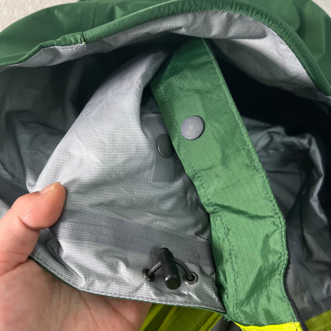 100 몽벨 마운틴 썬더패스 바람막이 자켓  상품이미지4