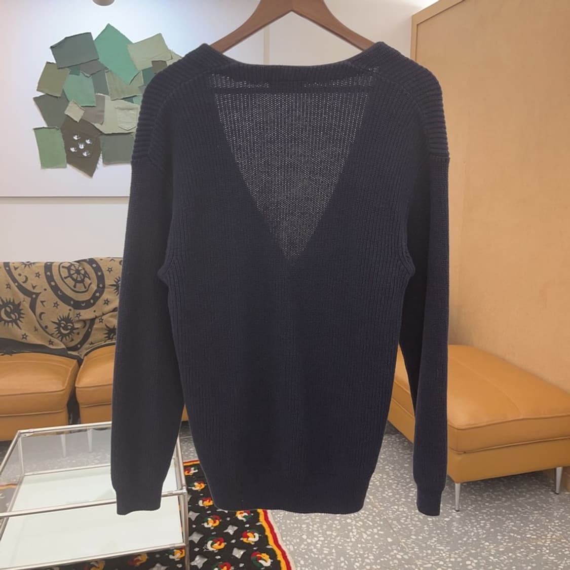 라코스테 모던시크 캐주얼 브이넥 버튼 가디건 S C07810 상품이미지4