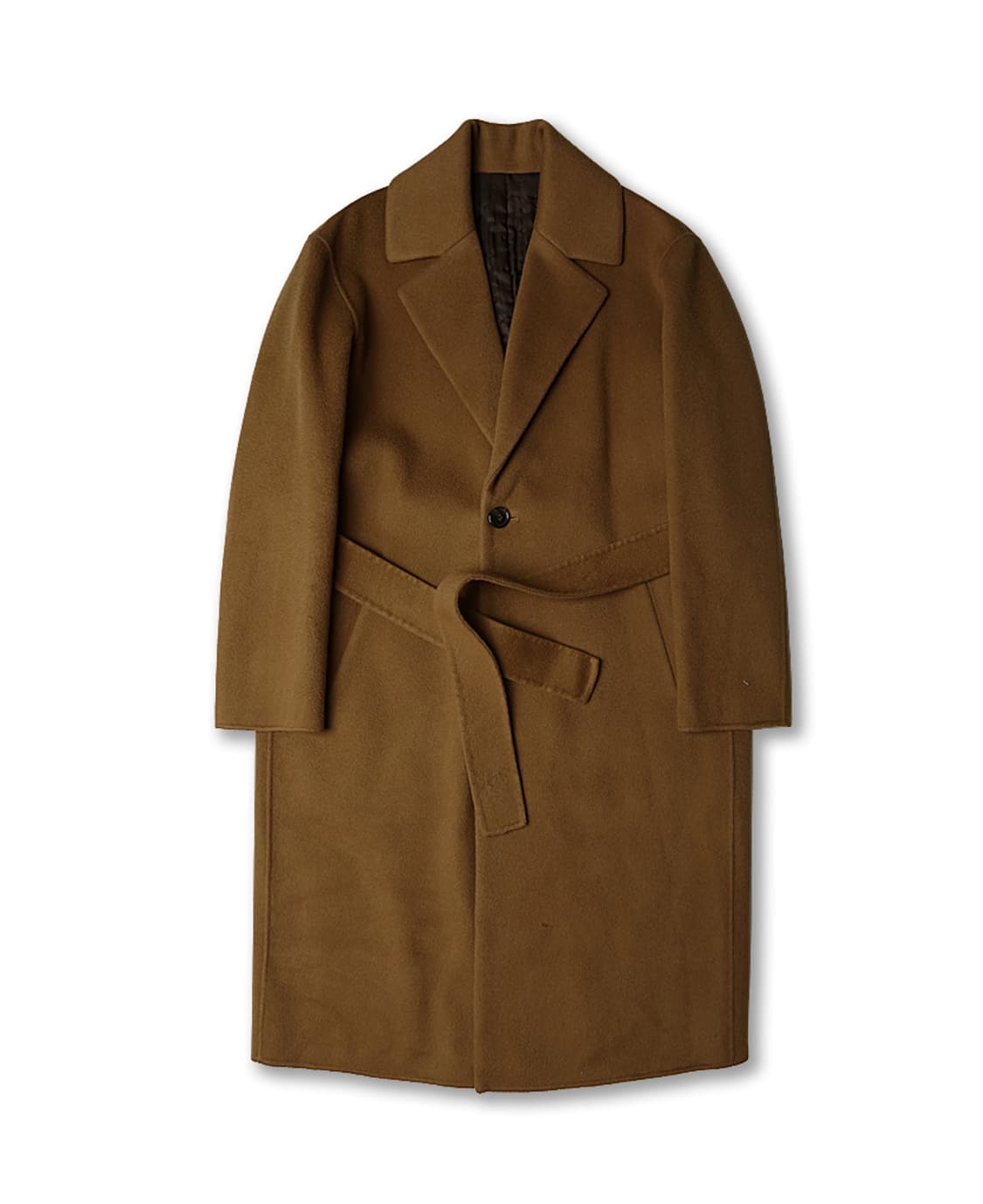 맨온더분 [Man On The Boon] 울 캐시미어 로브 코트 벨트코트 상품이미지1