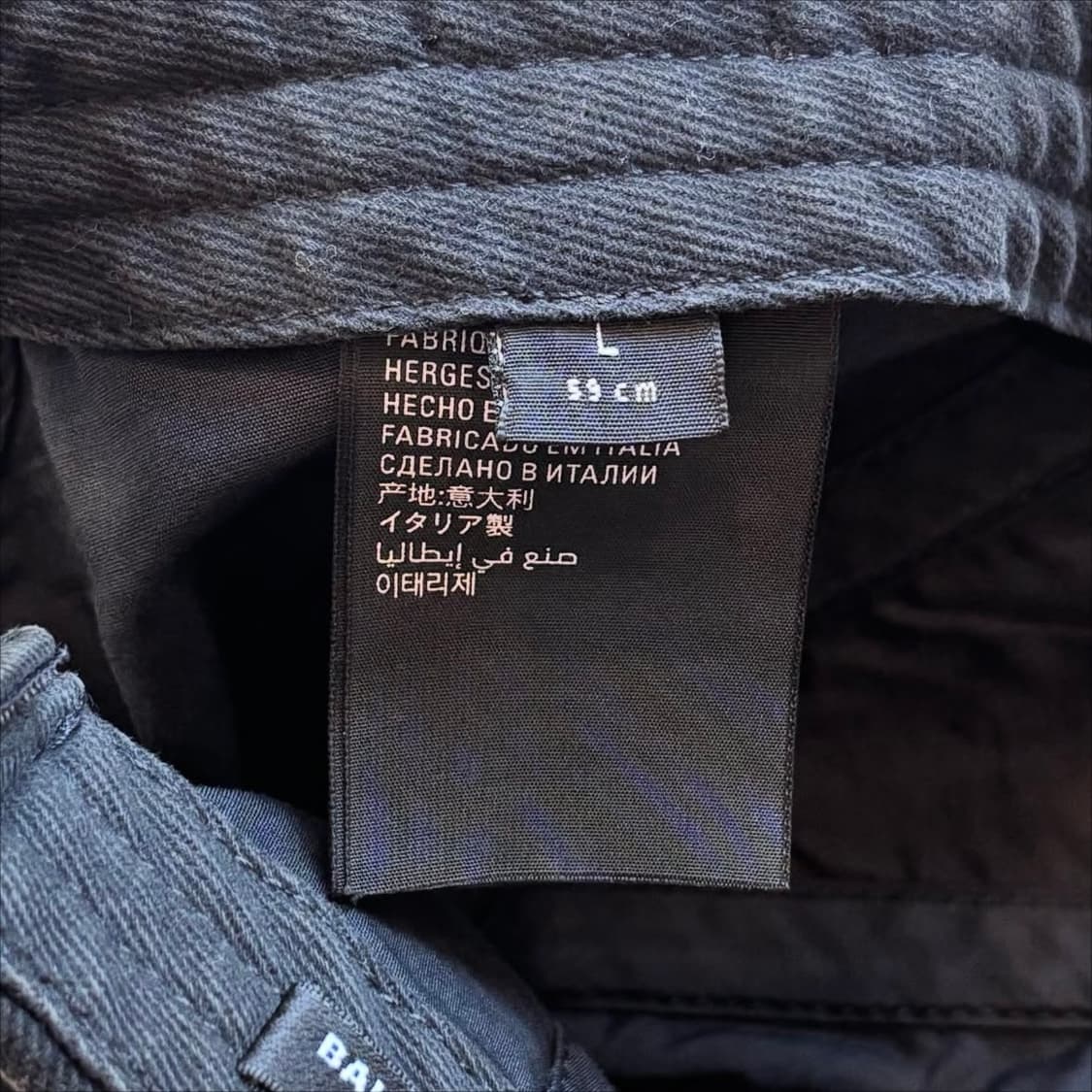 발렌시아가 블랙 볼캡 상품이미지8