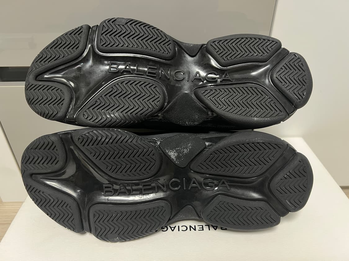 발렌시아가 트리플S 17FW 블랙 made in italy 새상품(42) 상품이미지8