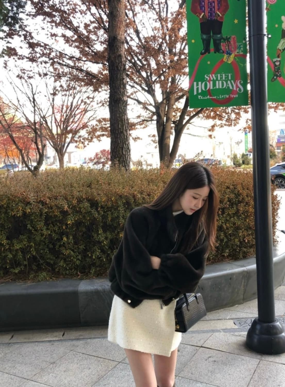 (새상품)비코튼 블란 퍼자켓 상품이미지8