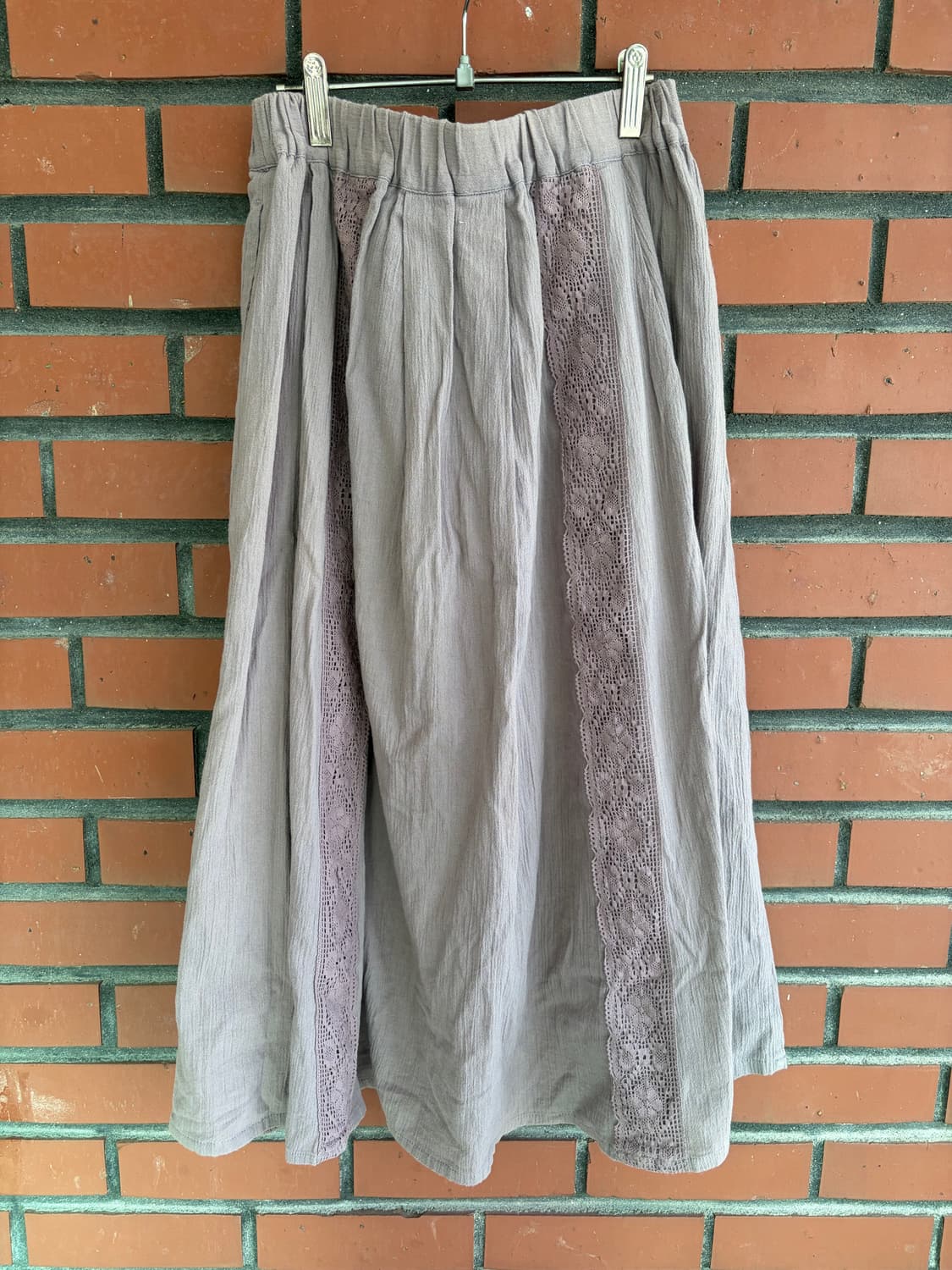 뮤트 보라 스커트 상품이미지1