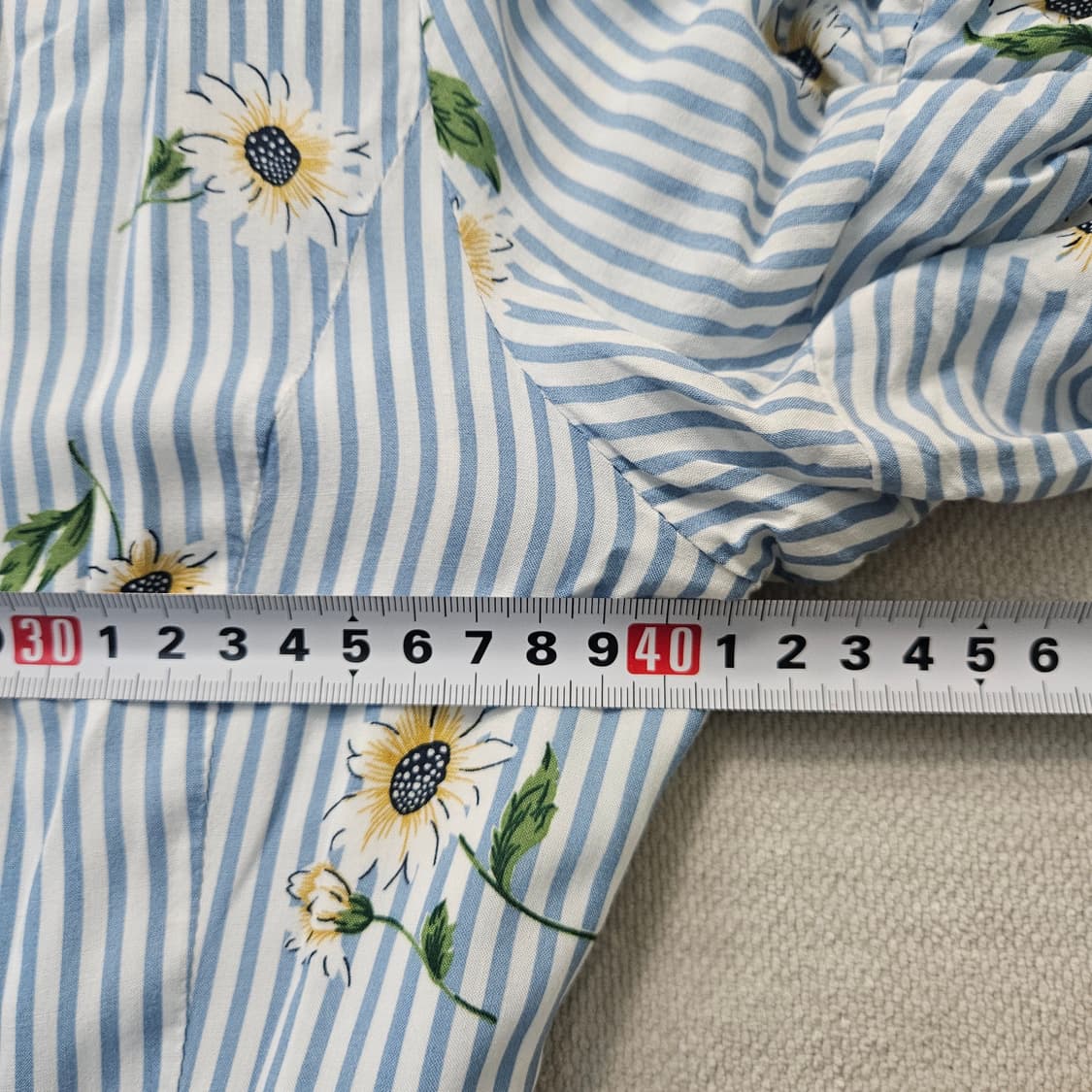 85-95 로엠 여성 해바라기패턴 원피스 0403Y 상품이미지5