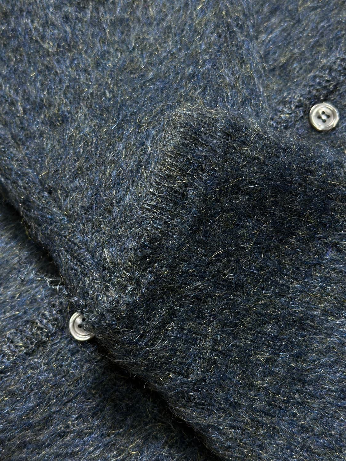 60s 빈티지 모헤어 가디건 L 상품이미지3