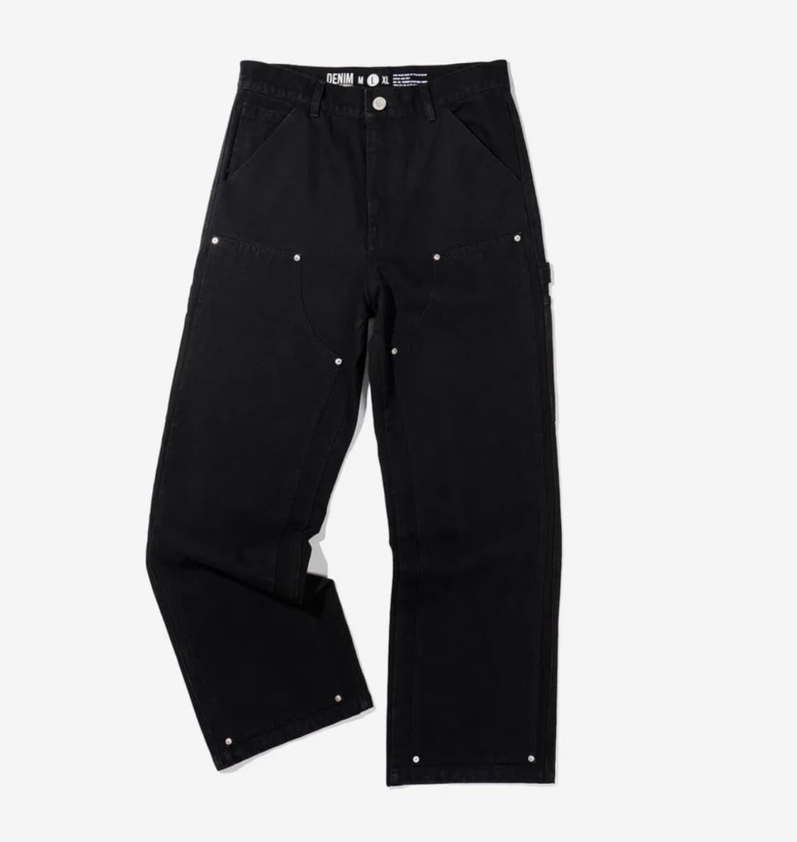 엑스트라 오디너리 더블니바지 블랙 상품이미지1