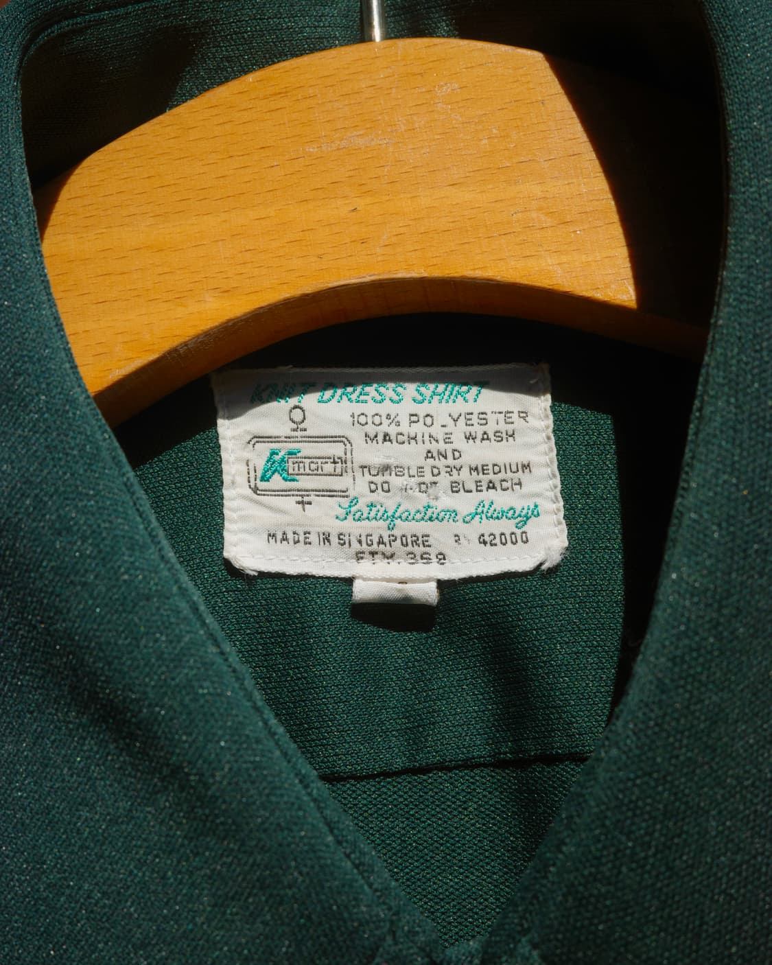 70’s K-Mart 대거카라 폴리 셔츠 상품이미지3