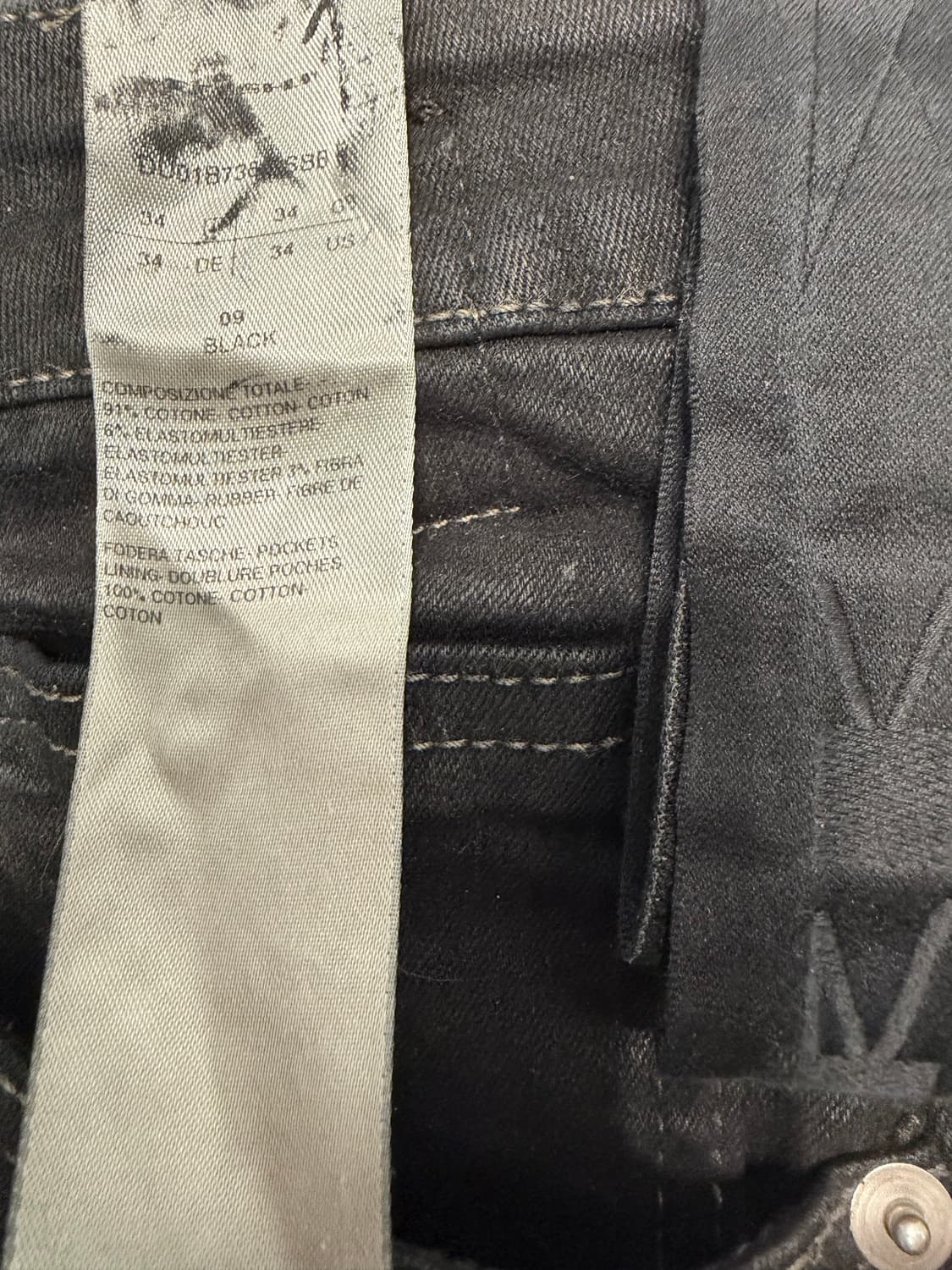 미착용-릭오웬스22시즌 디트로이트컷sbb 34 상품이미지4