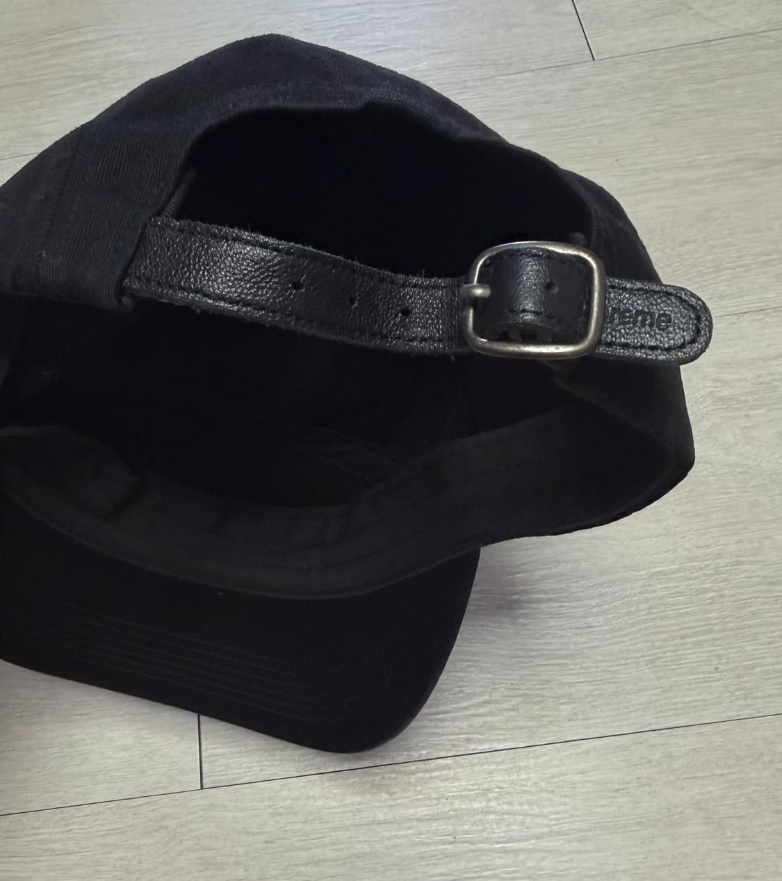 슈프림 캡프캡 블랙 모자 상품이미지3