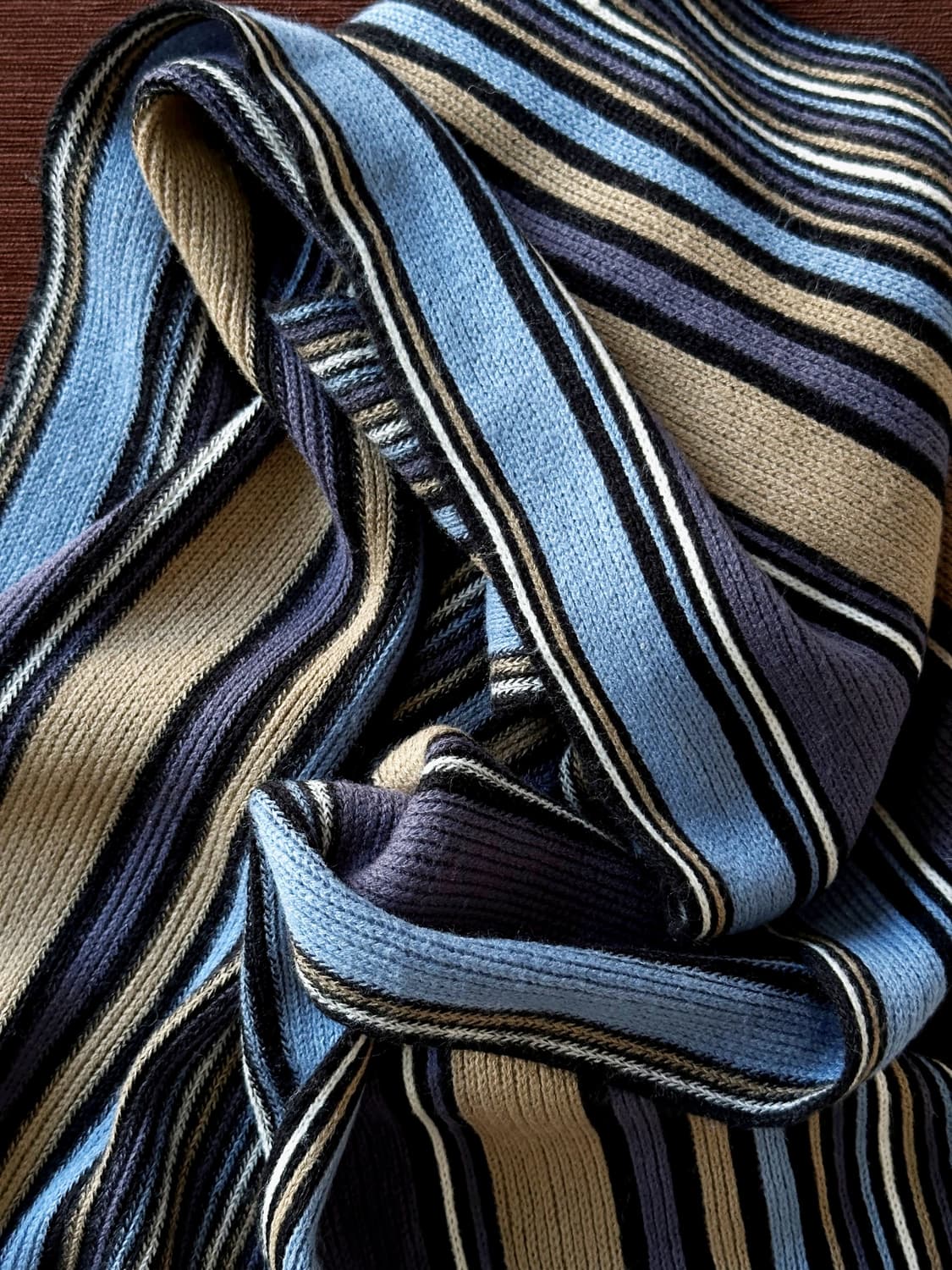 Multi stripe knit muffler 상품이미지5