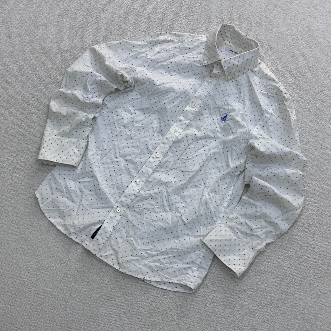 95 빈폴 슬림핏 남성 도트 셔츠 0401E 상품이미지1