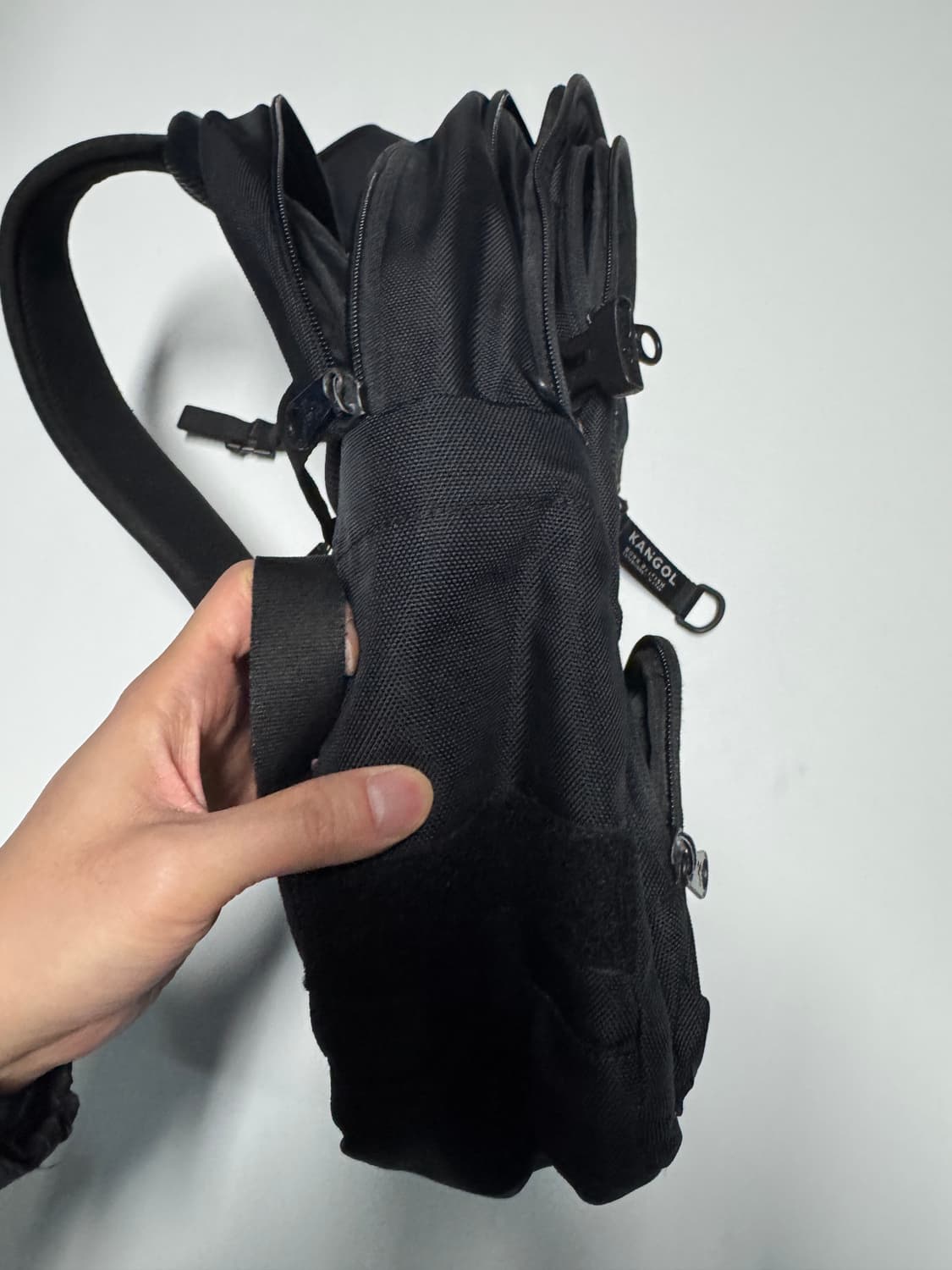 캉골 kangol 멀티수납 블랙 백팩 상품이미지6