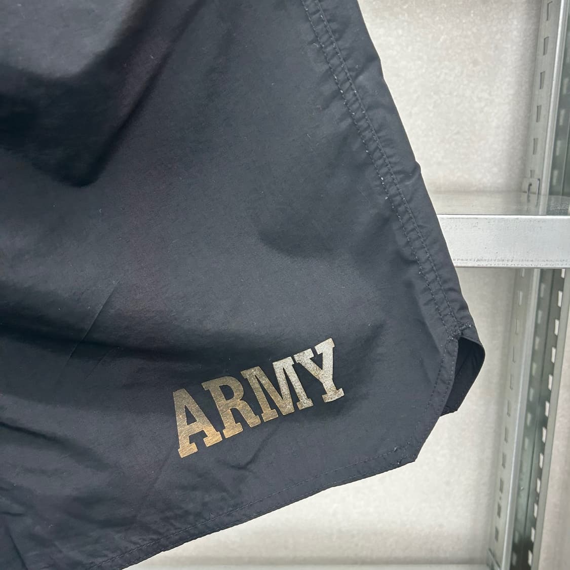 (~34)ARMY 트레이닝 숏팬츠-Y106
 상품이미지5