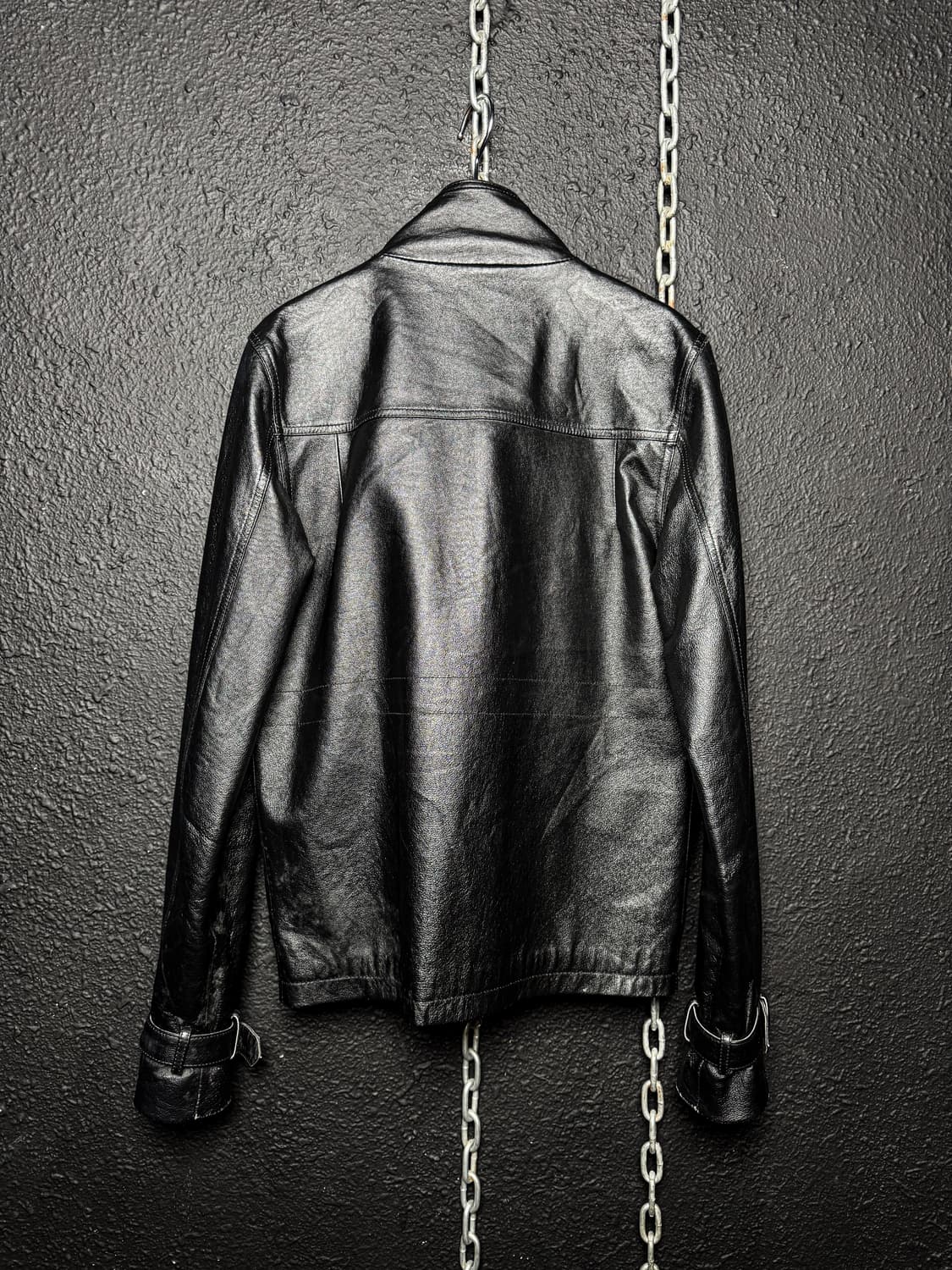 Japanese Multi Pocket Leather Jacket 상품이미지9