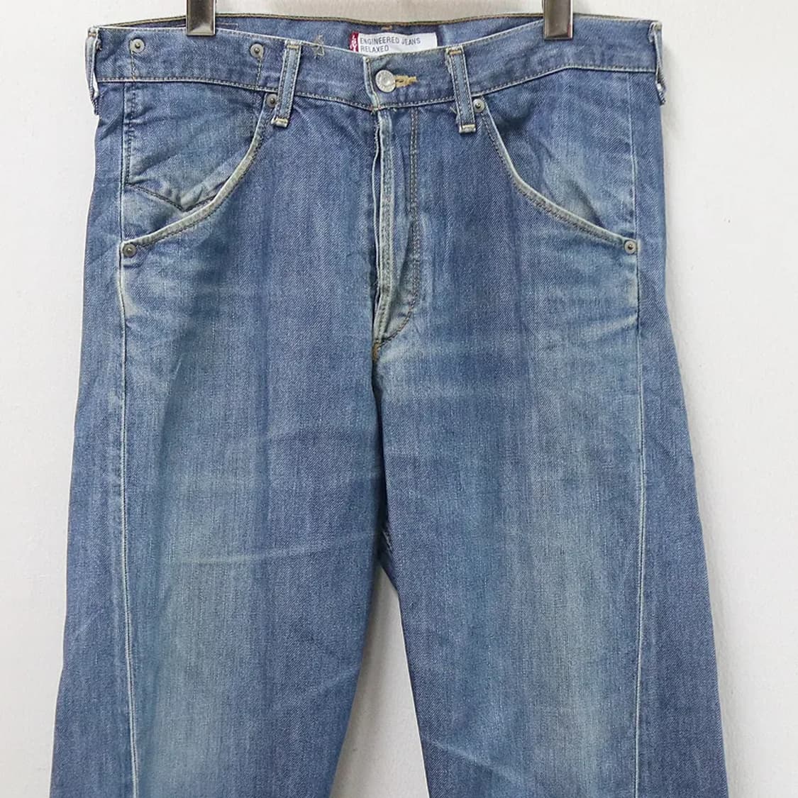 00'S 리바이스 엔지니어드 절개 데님 팬츠 62118 상품이미지3