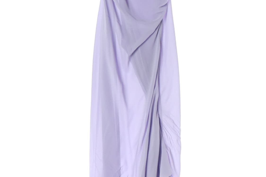 아크네 스튜디오 라벤더 러플 스트랩 롱 드레스 나시 원피스 이시안 착용
 상품이미지4