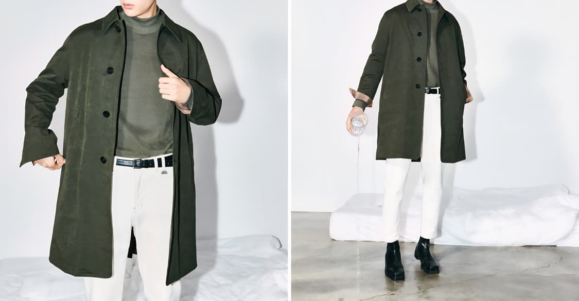 커스텀멜로우 x 파이어스튜디오 이민규 콜라보 협업 필드 코트 L 상품이미지4