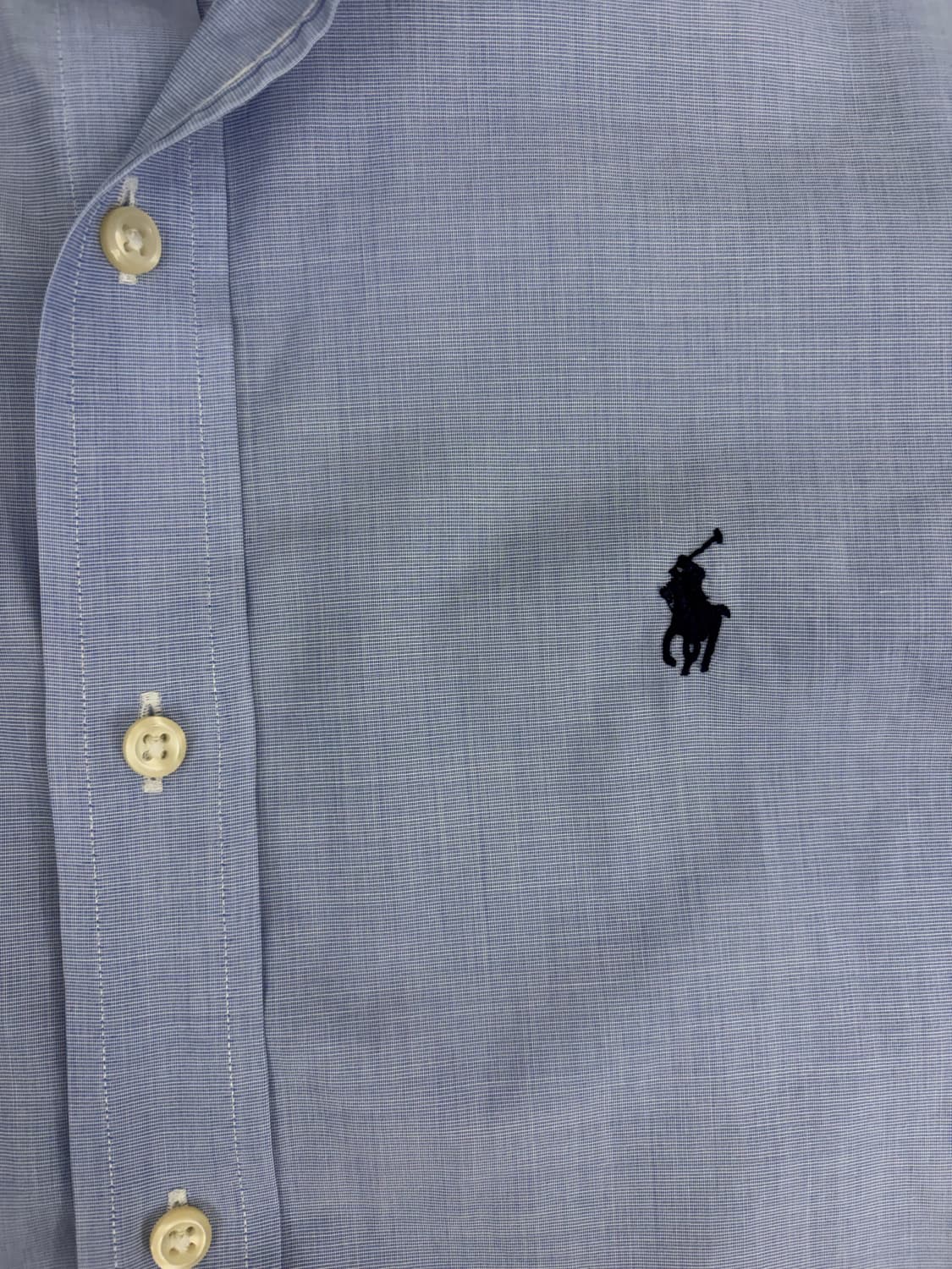 [M]  폴로 랄프로렌 슬림핏 하늘색 셔츠 상품이미지3