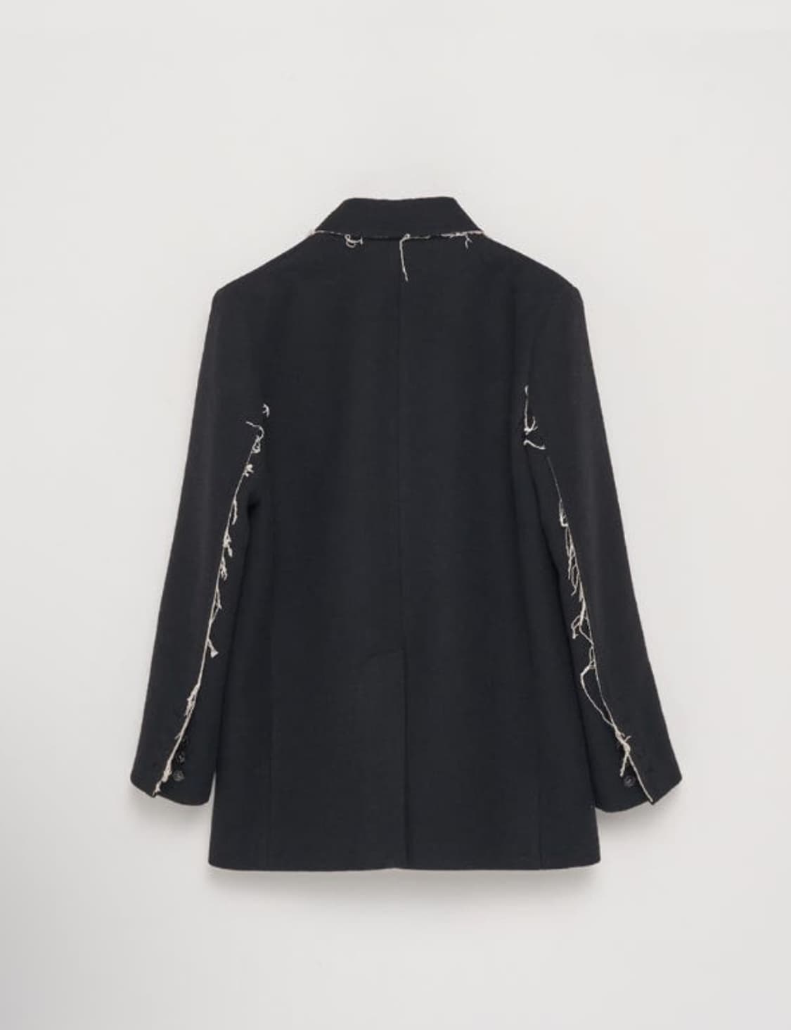 마뗑킴 Matin Kim - Raw Cutting Coat Jacket 상품이미지5