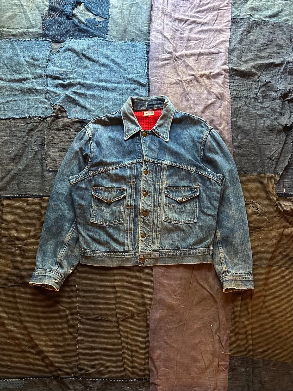50s USA VTG Big Smith 2nd Denim Jacket 상품이미지2