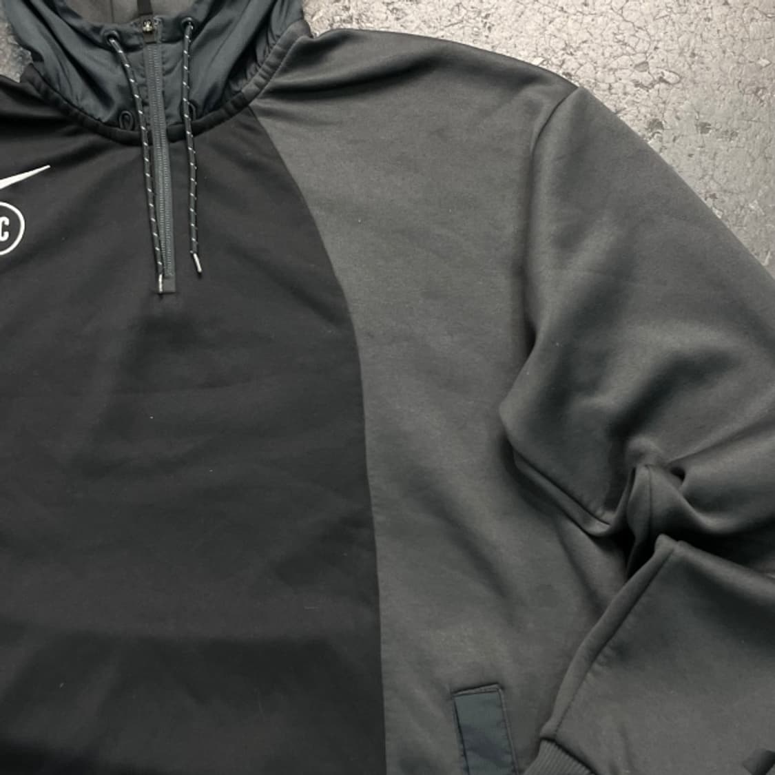 105 나이키 풋볼 드라이핏 반집업 후드티  상품이미지2