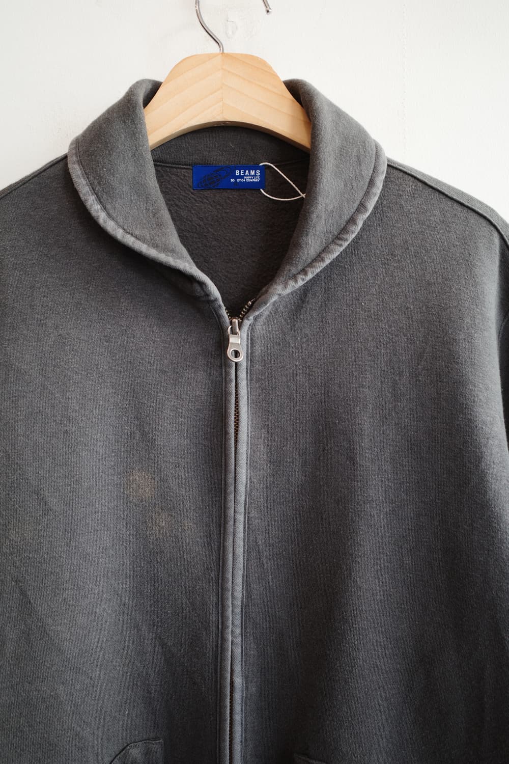 BEAMS 빔즈 투웨이 집업 맨투맨  상품이미지2