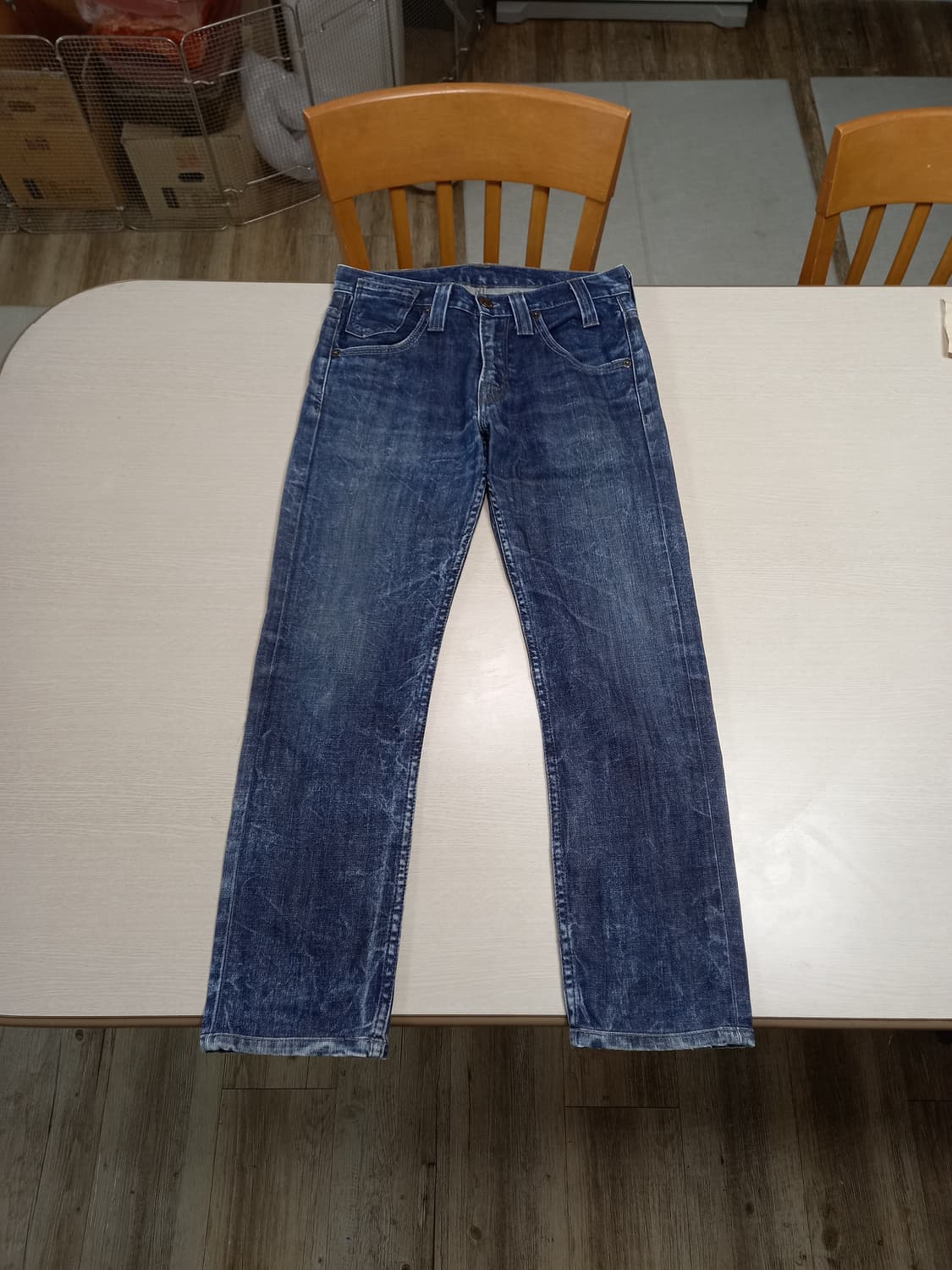 29 리바이스510 워싱 스판 슬림일자진 29-571 상품이미지1