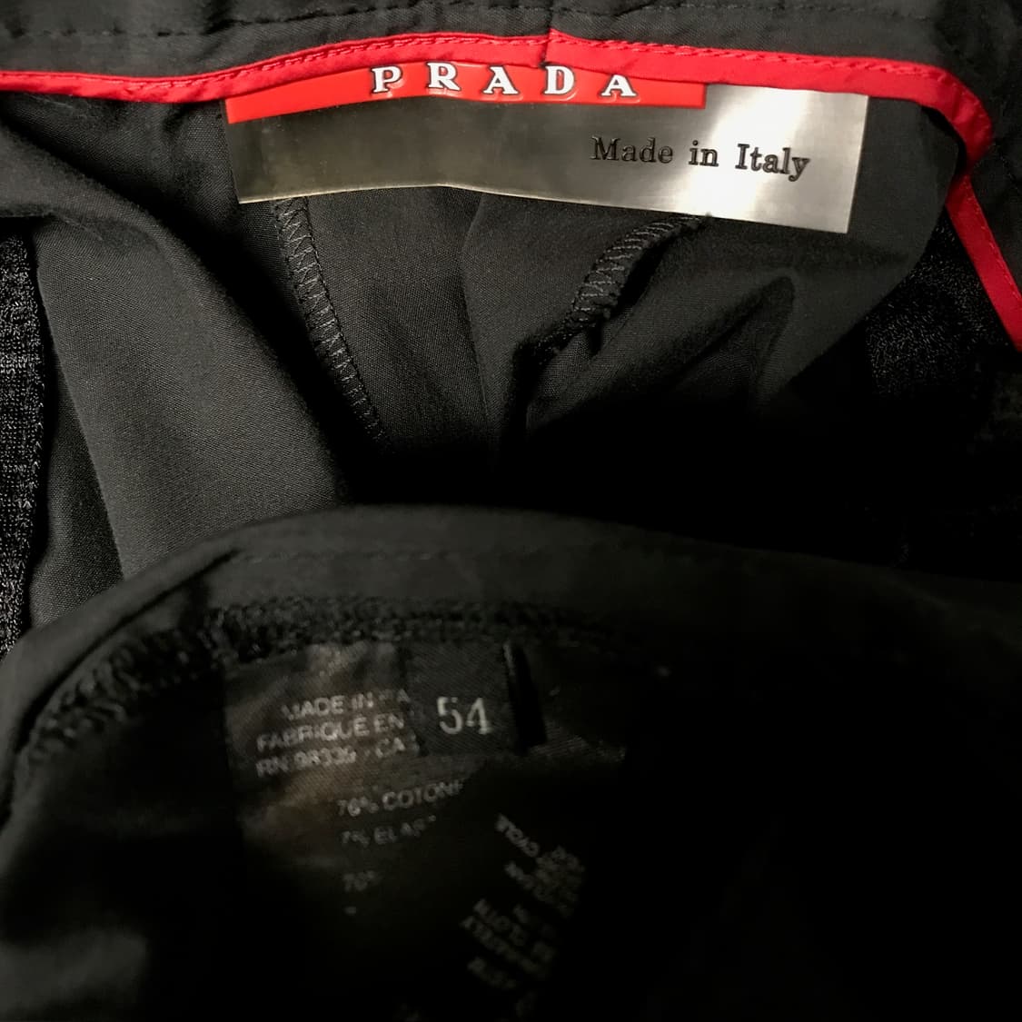 프라다 스포츠 팬츠 블랙 54 상품이미지6