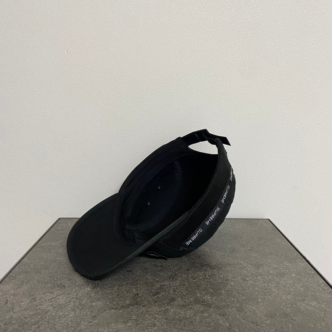 (OS) 슈프림 박스로고 캠프캡 모자 23FW 메쉬 포켓 블랙 상품이미지6