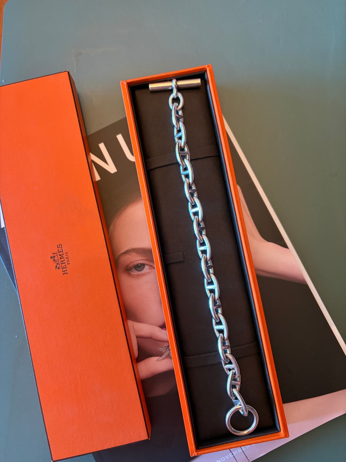 에르메스 샹달 실버 팔찌 gm 16링크 상품이미지2