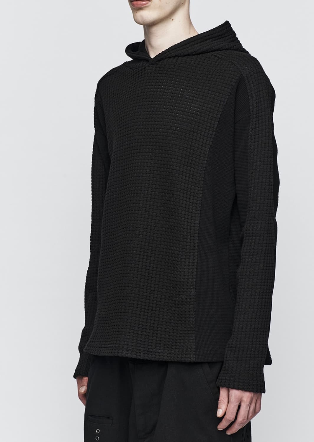 이그노타 CORE:13 PANELED HOODIE (BLACK) 상품이미지5