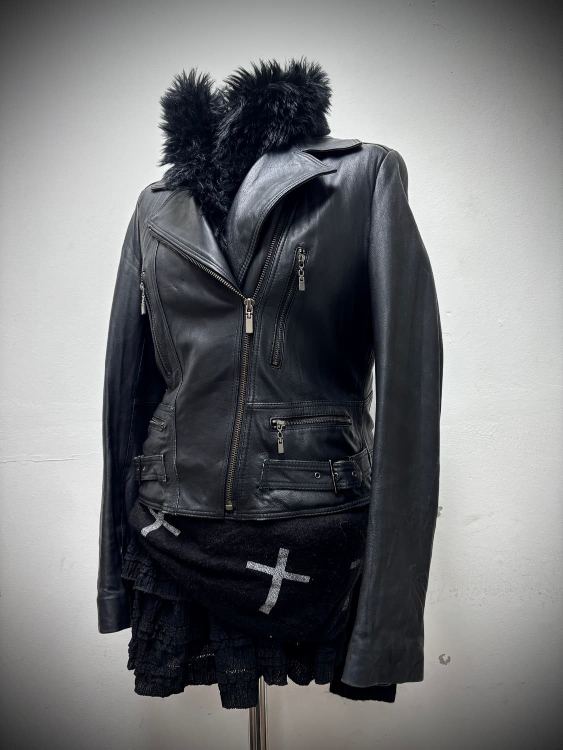  Robo Fox Fur Trimming SheepSkin Buckle  상품이미지8